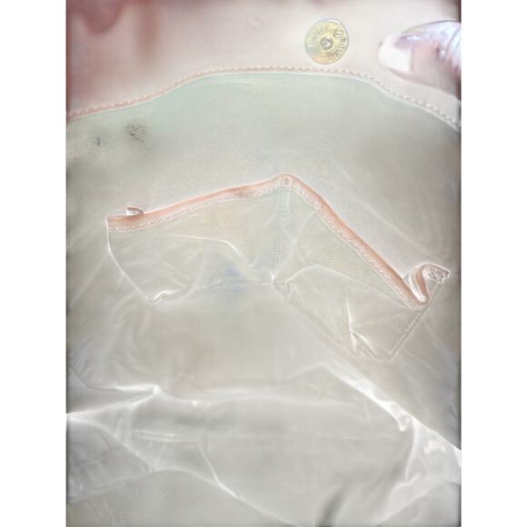 Tory Burch Limited Edition De La Vega Tote Bag Rare Graphic Art Quote Leather - Picture 8 of 12